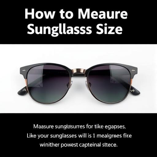 How to Measure Sunglasses Size