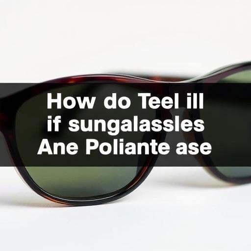 How to Tell If Sunglasses Are Polarized
