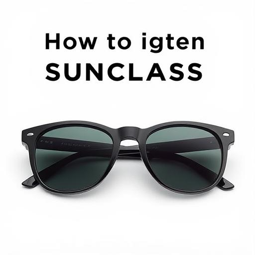 How to Tighten Sunglasses